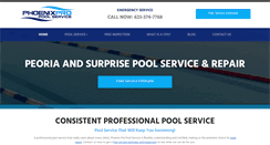Desktop Screenshot of phoenixpropool.com